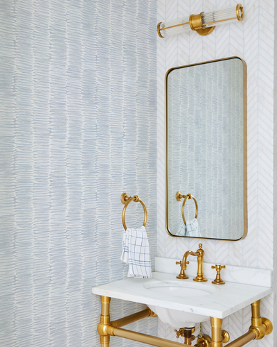 Wallpapering Bathrooms