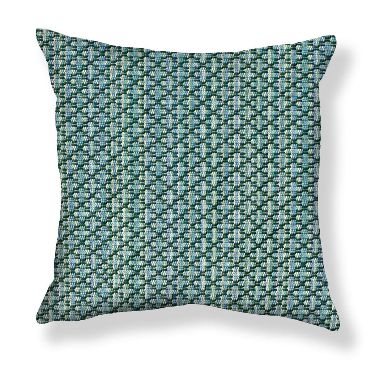 Arbor Pillow in Green-Blue