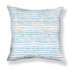 Dashes Pillow in Ocean Blue Image 2