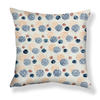Dobler Dot Pillow in Peach/Blue Image 1