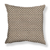 Floret Pillow in Brown/Mauve Image 1
