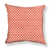 Floret Pillow in Coral Image 1