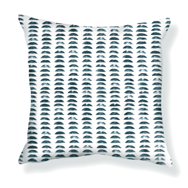 Hills Small Pillow in Navy