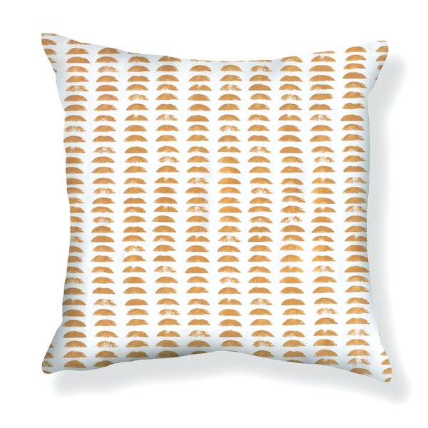 Hills Small Pillow in Ochre