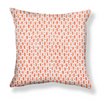 Marconi Pillow in Coral/Navy Image 2