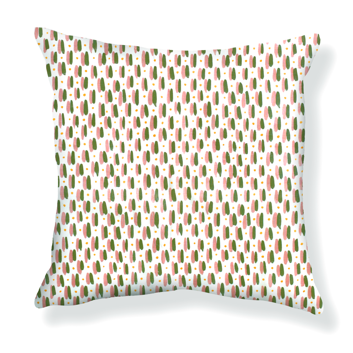 Marconi Pillow in Pink/Olive