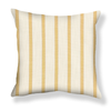 Market Stripe Pillow in Goldenrod Image 2