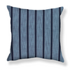 Market Stripe Pillow in Navy/Blue Image 1