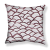 Mountains Pillow in Plum Image 2