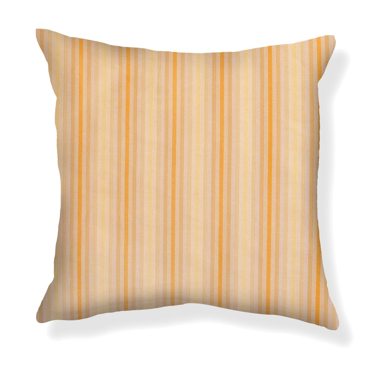 Ombré Stripe Pillow in Yellow