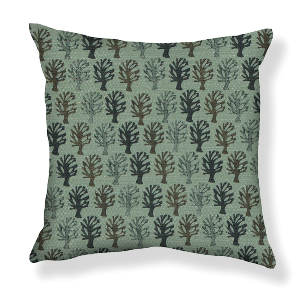 Orchard Pillow in Forest Green