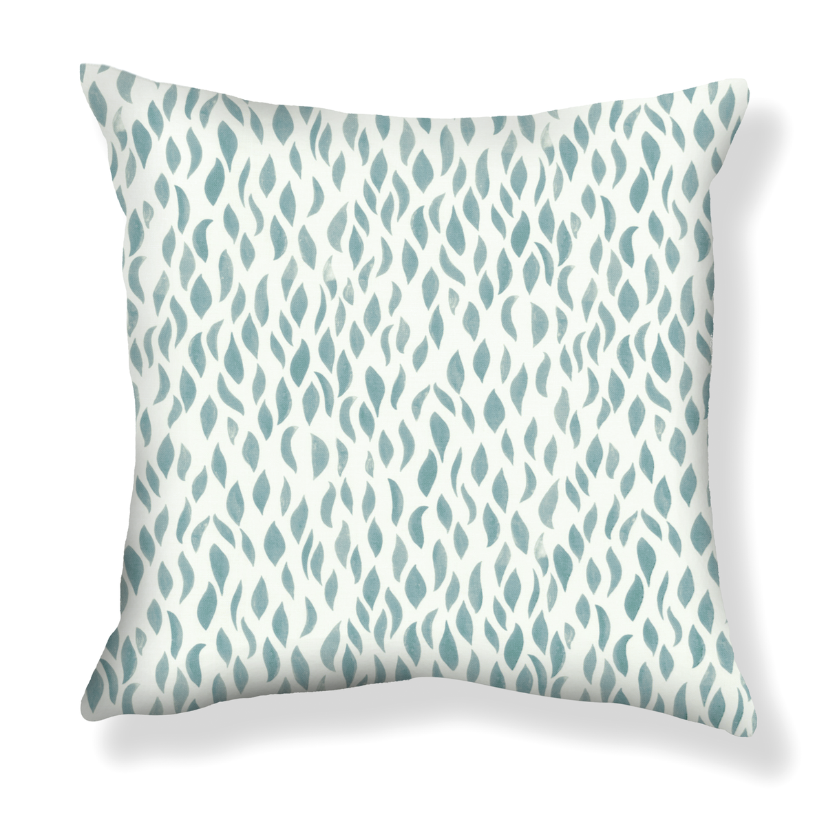 Petals Pillow in Pale Marine