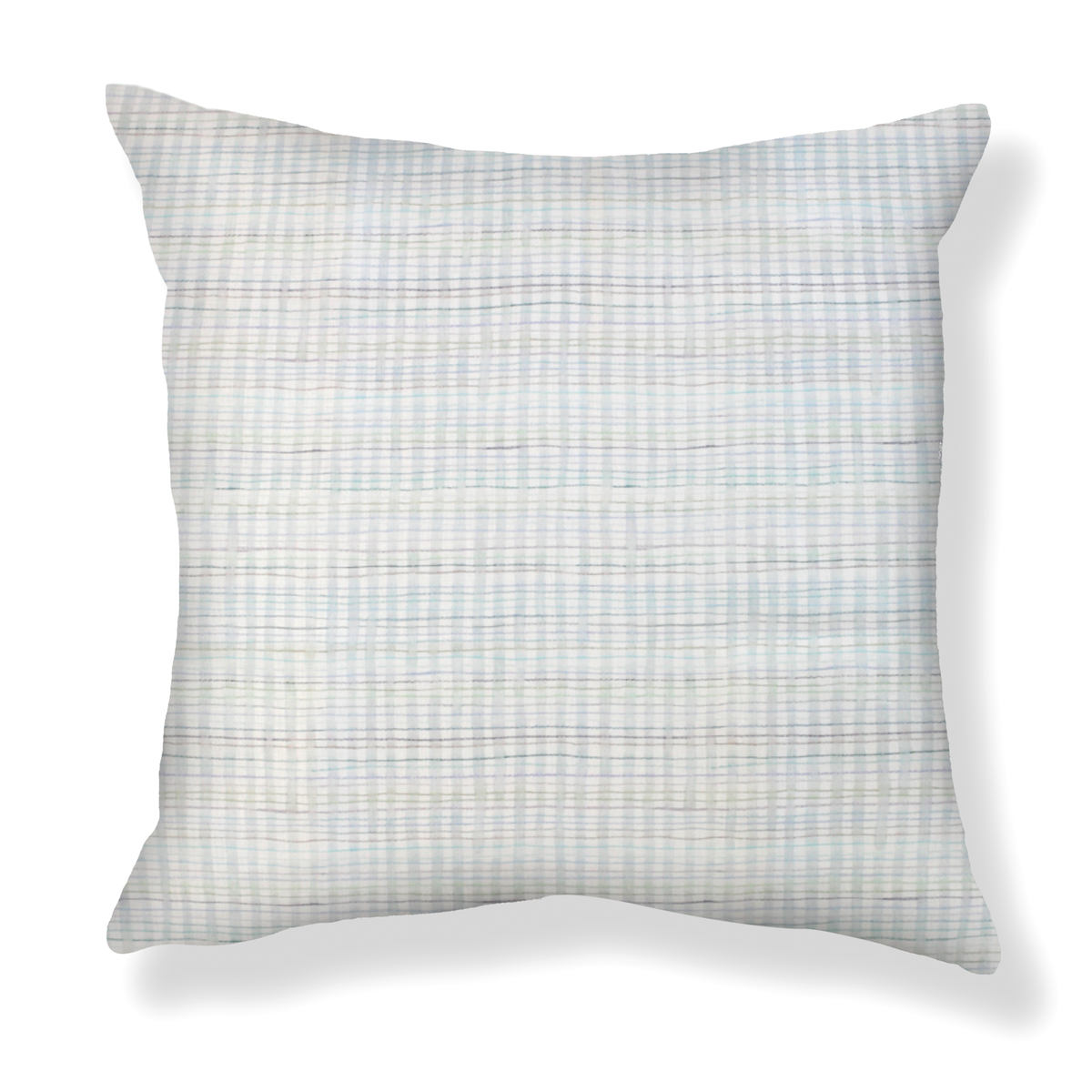 Picnic Pillow in Multi-Light Blue