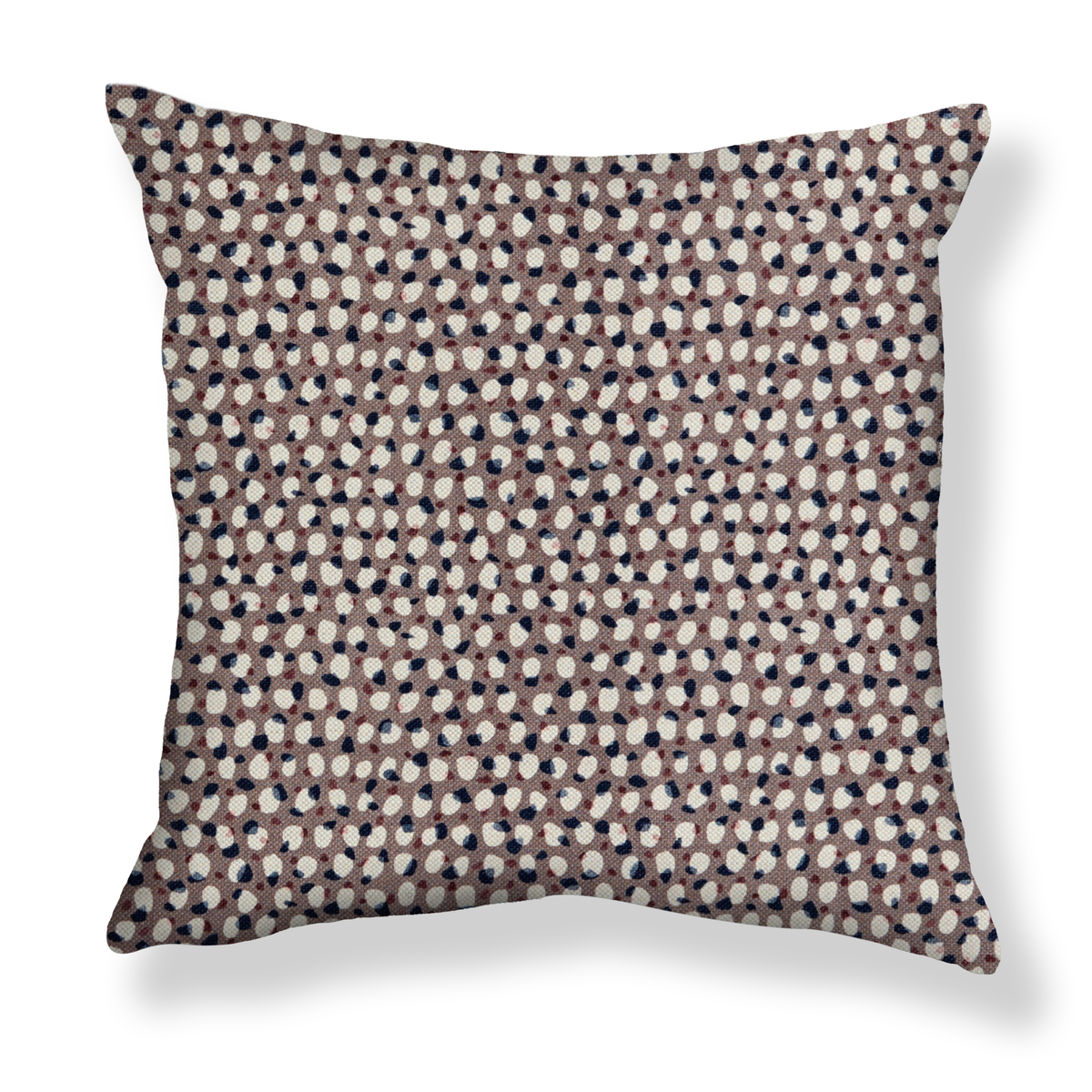 Scattered Dot Pillow in Earth