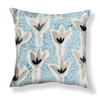 Sprigs Pillow in Light Blue Image 1
