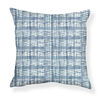 Thatched Pillow in Lake Blue Image 2