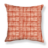 Thatched Pillow in Tomato Image 1