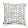 Tidal Wave Pillow in Taupe Image 2
