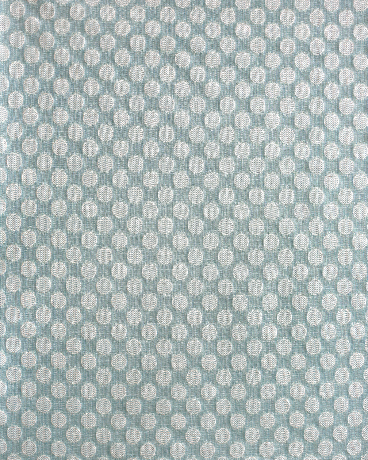 Chevron Dots Fabric in Marine