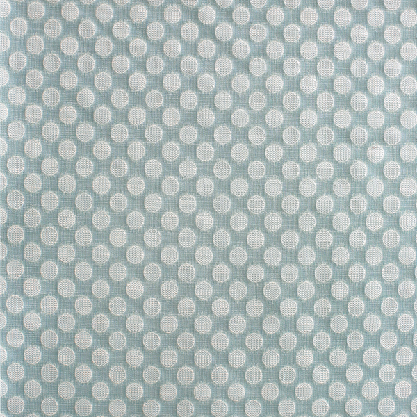 Chevron Dots Fabric in Marine