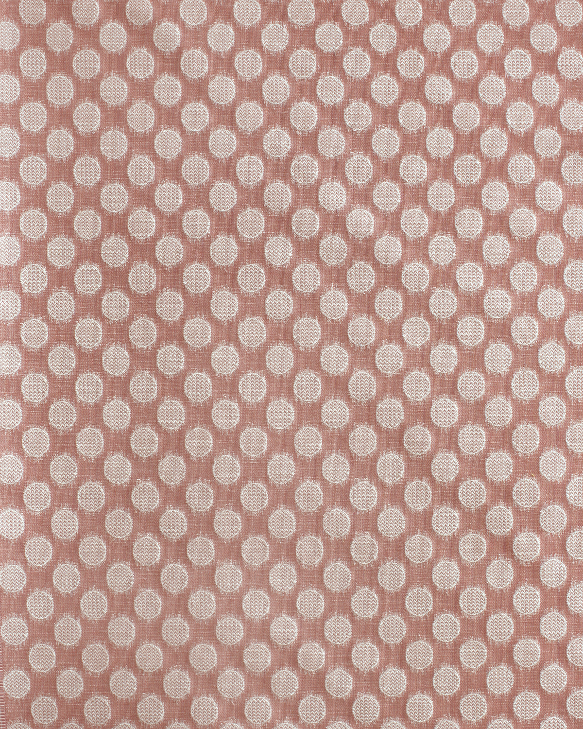 Chevron Dots Fabric in Pink