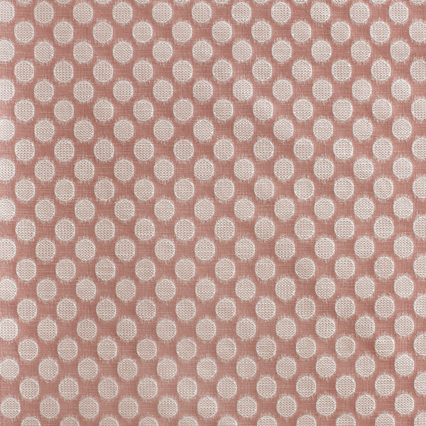 Chevron Dots Fabric in Pink