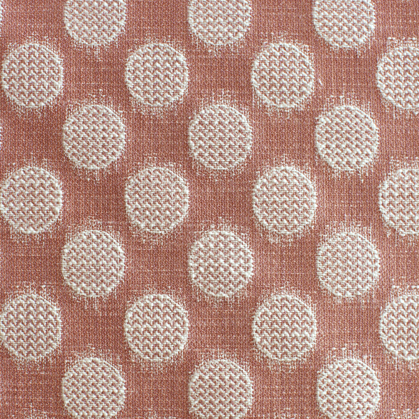 Chevron Dots Fabric in Pink