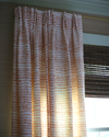 Dashes Fabric in Soft Tangerine Image 11