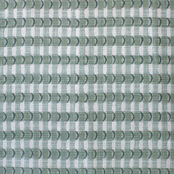 Crescent Plaid Fabric in Green