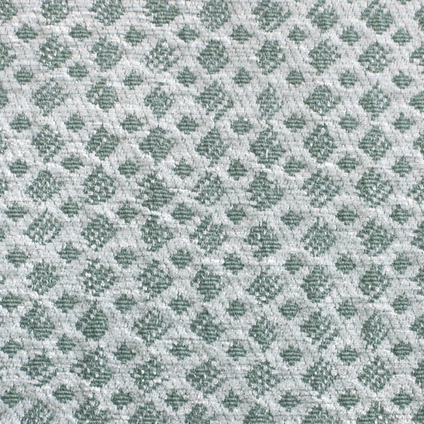 Mini Diamonds Fabric in Ice/Marine