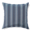 Ombré Stripe Pillow in Sea Blues Image 2