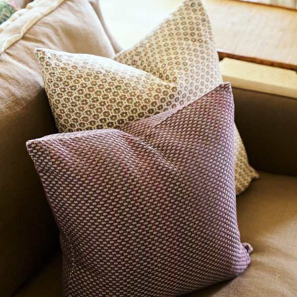 Channels Pillow in Purple