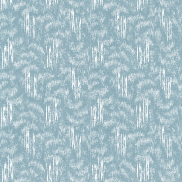 Cloudscape Wallpaper in Light Blue
