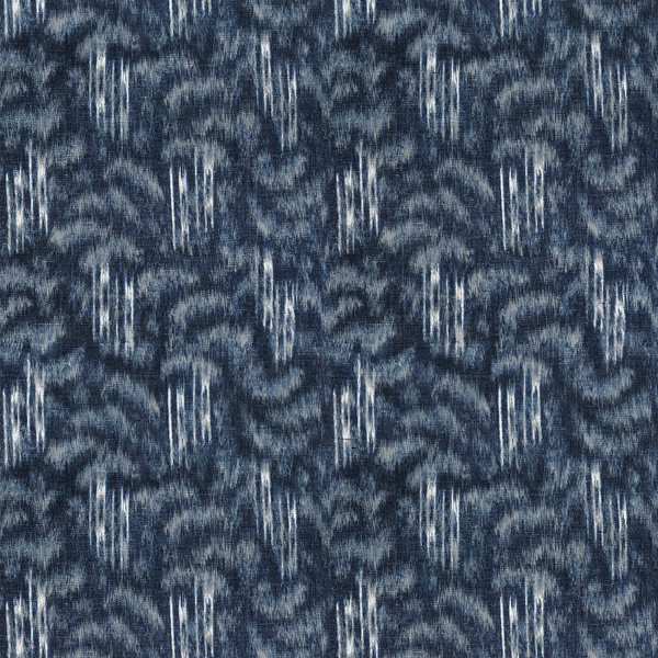 Cloudscape Wallpaper in Dark Blue