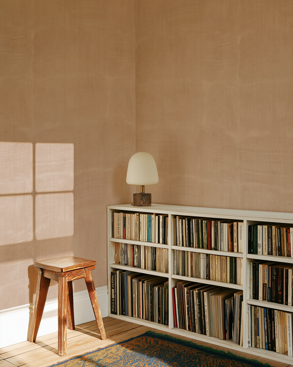 Aurora Wallpaper in Soft Clay