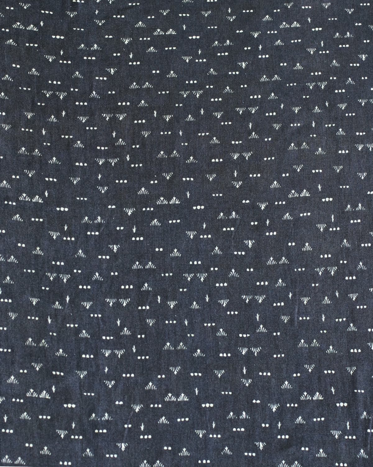Grass Fabric in Blue-Black