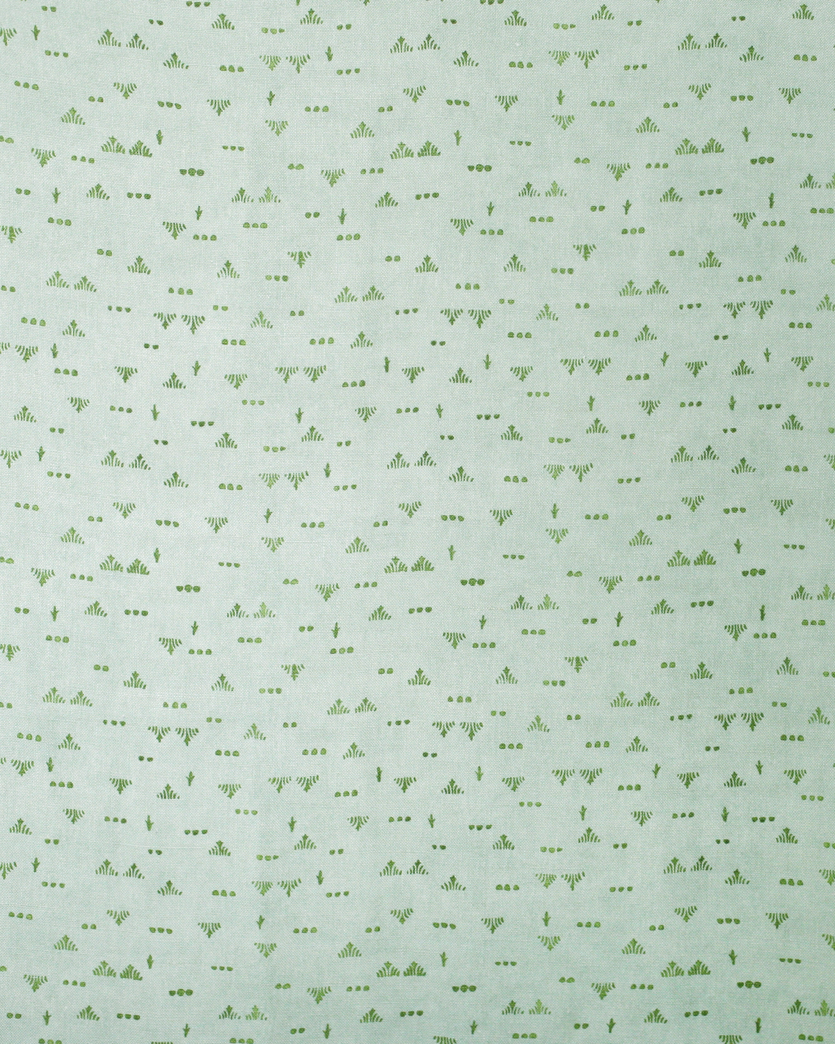 Grass Fabric in Light Blue/Green