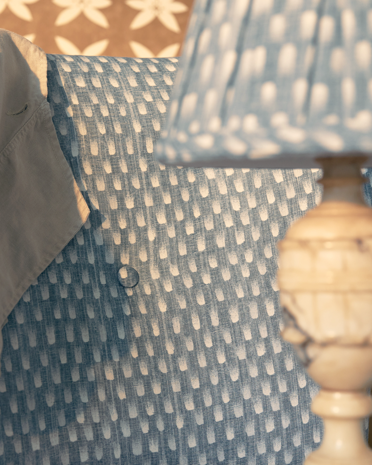 Starfall Fabric in Blue