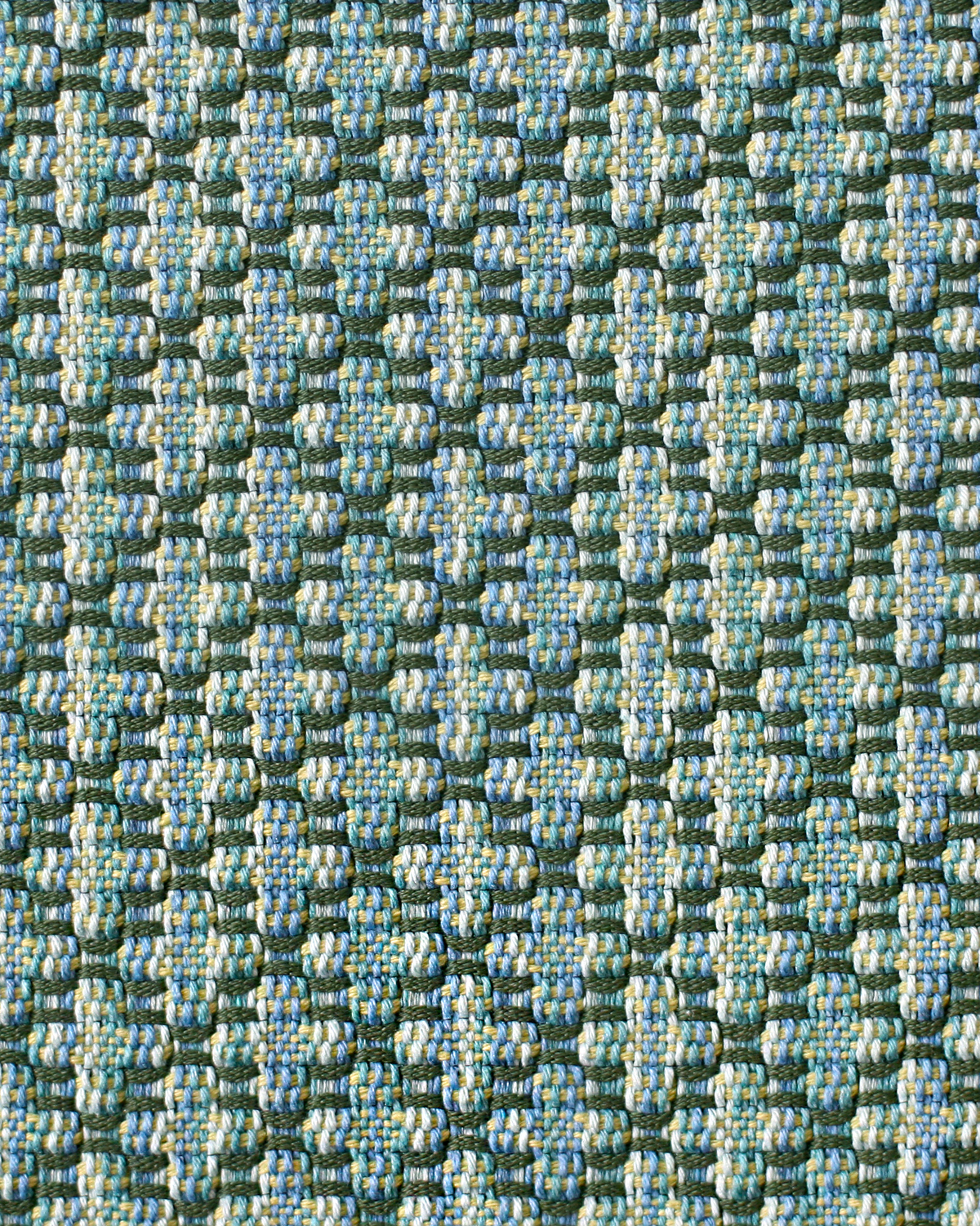 Blue and Green Feathers Pattern · Creative Fabrica