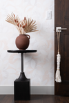 Dotted Leaves Wallpaper in Blush/Taupe Image 3