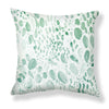 Blooms Pillow in Soft Green Image 2