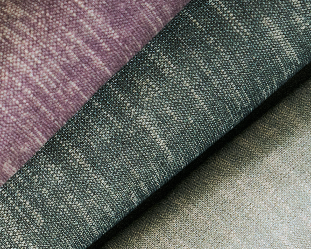 Alder Fabric in Green Dusk