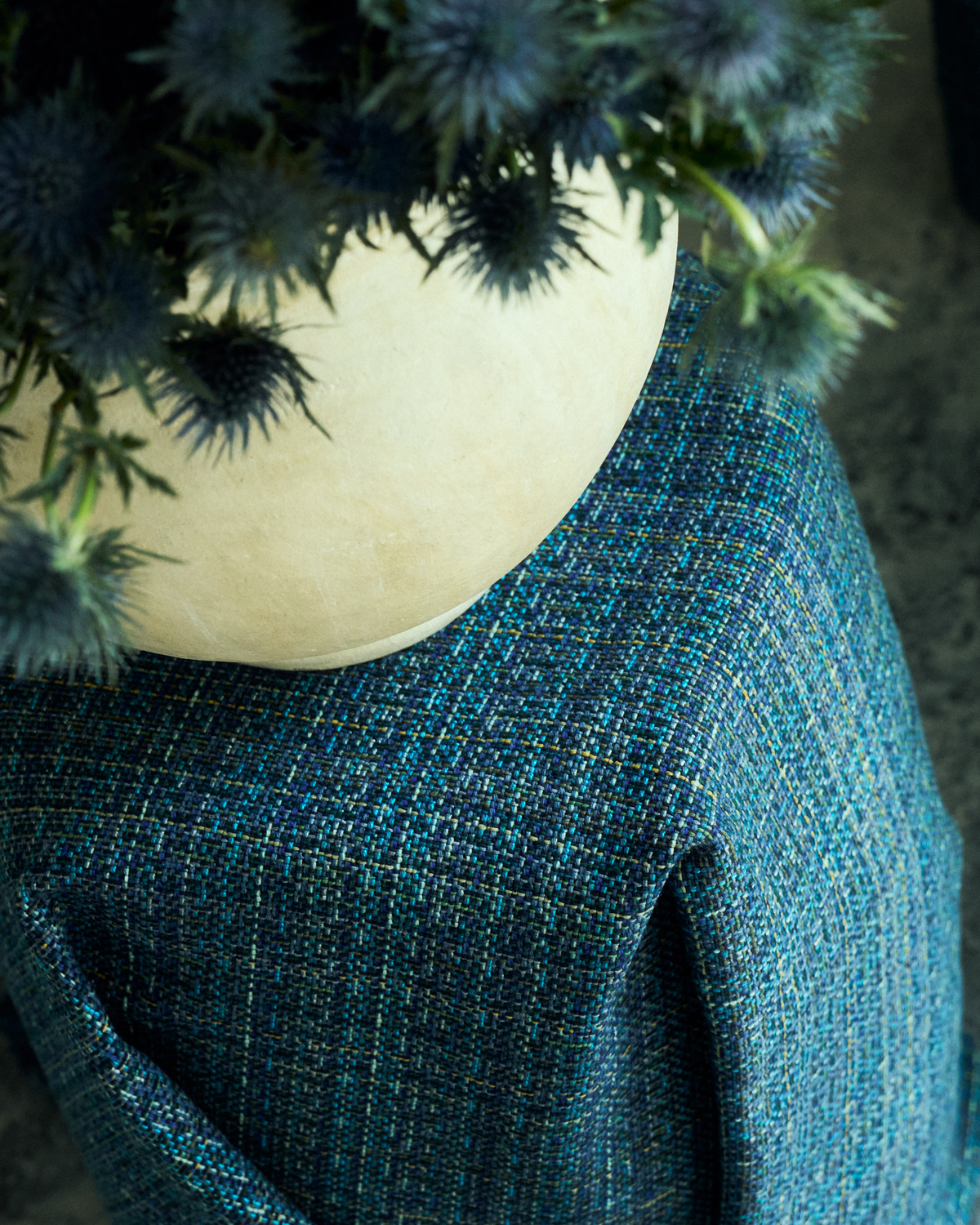 Bramble Fabric in Blue Hour