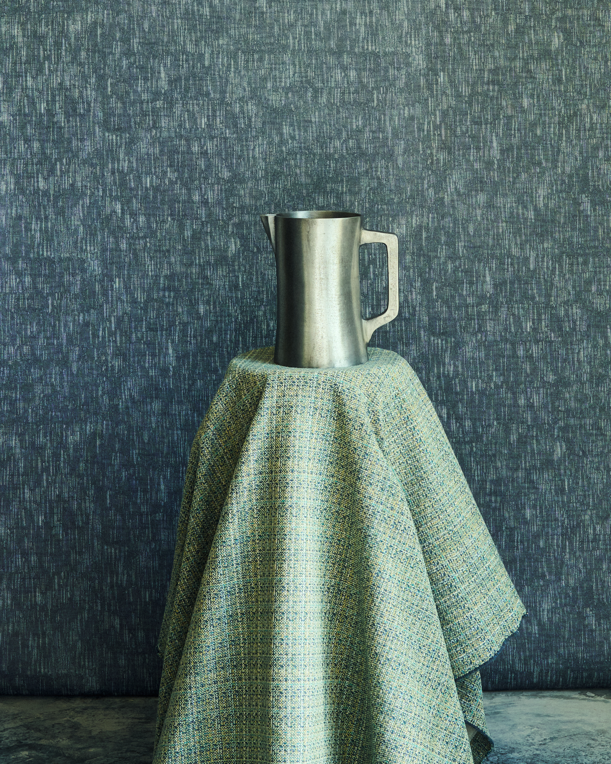 Bramble Fabric in Blue Spruce