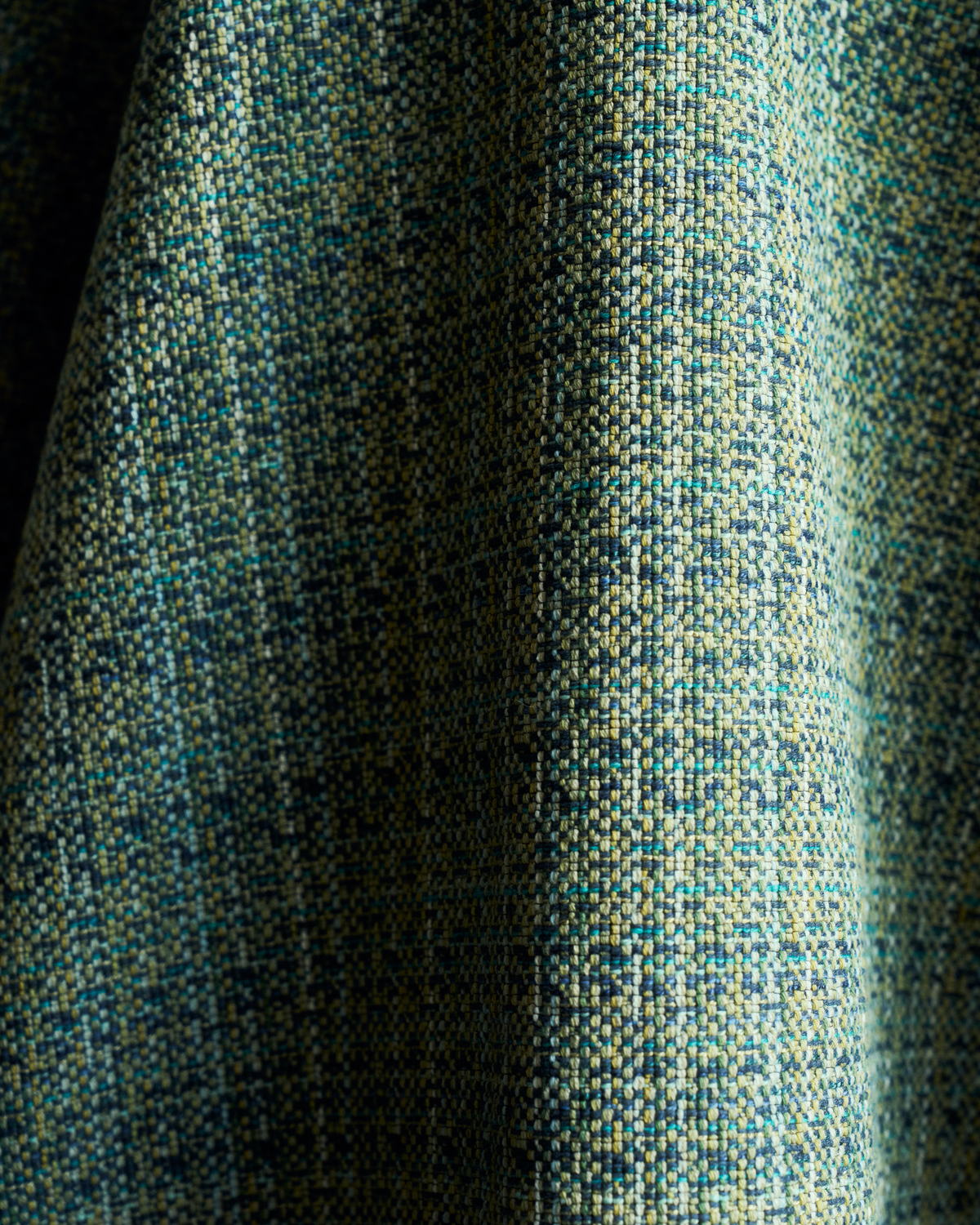 Bramble Fabric in Blue Spruce