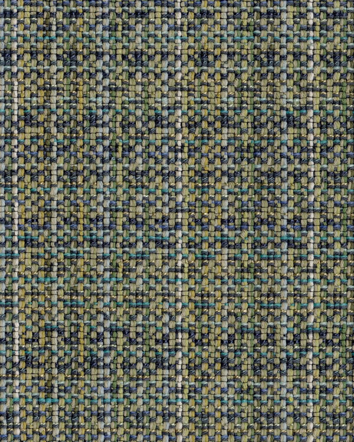 Bramble Fabric in Blue Spruce