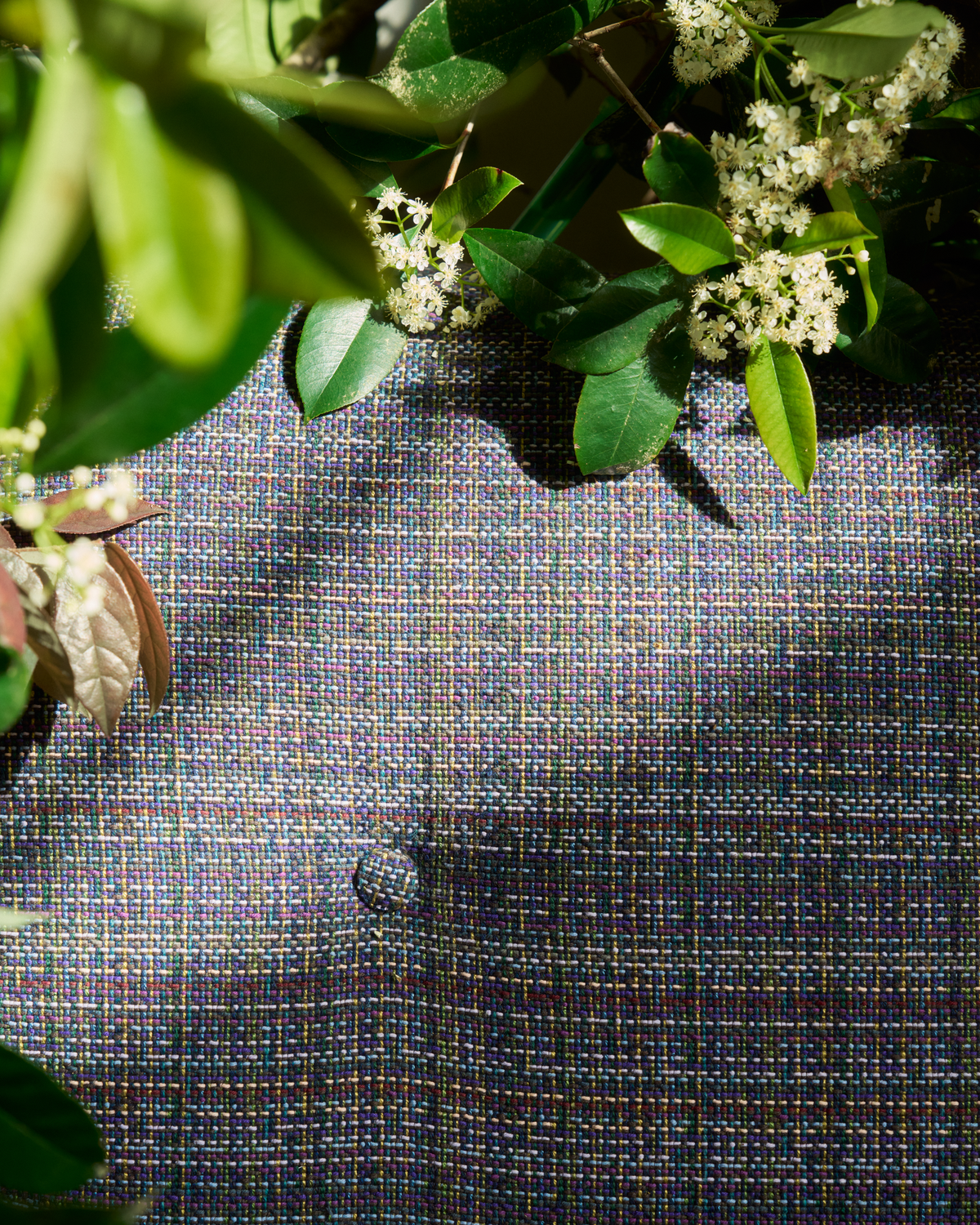 Bramble Fabric in Forest Purple