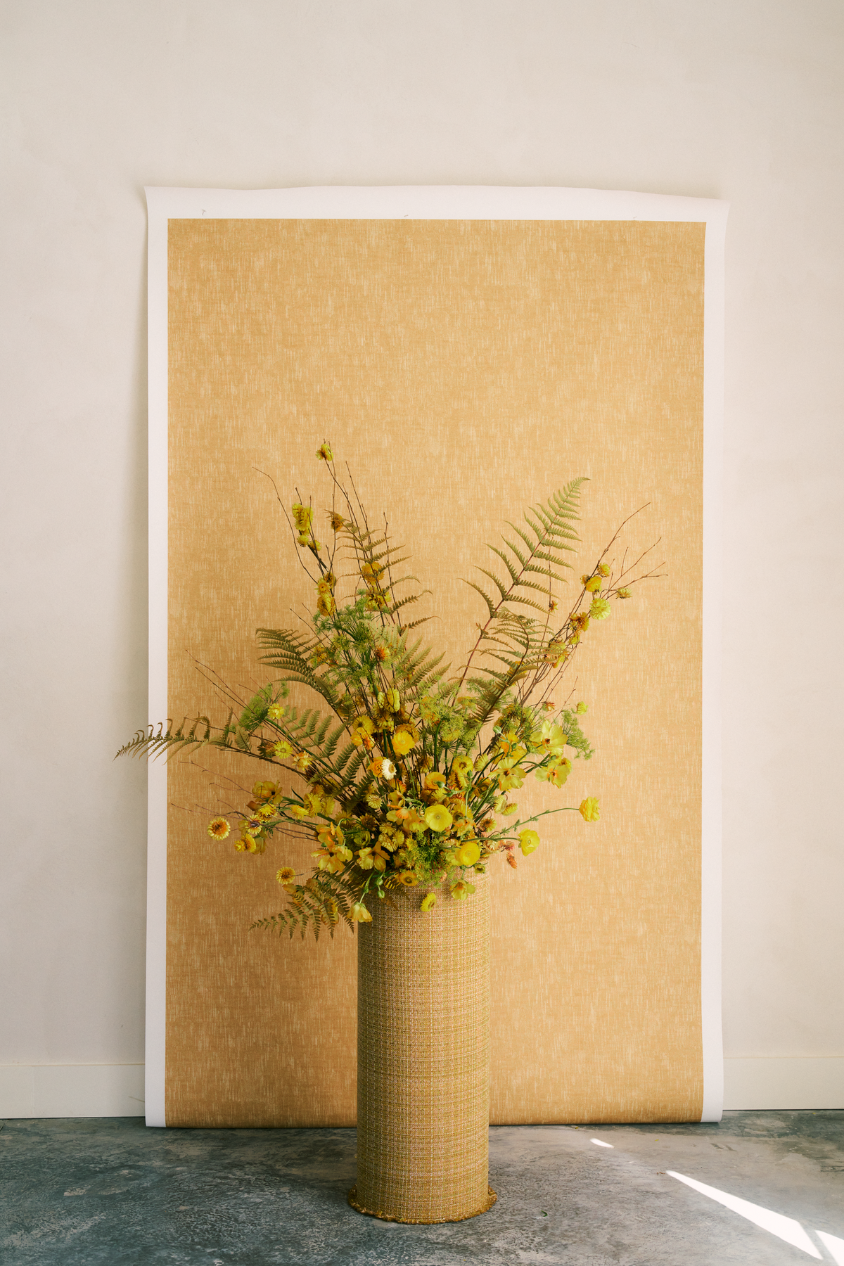 Bramble Fabric in Sunlit Ochre