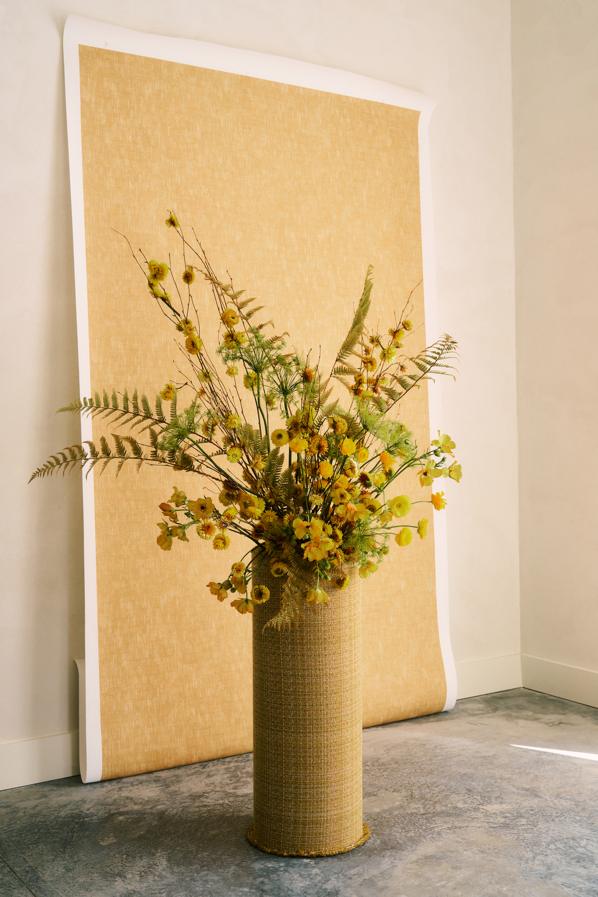 Bramble Fabric in Sunlit Ochre