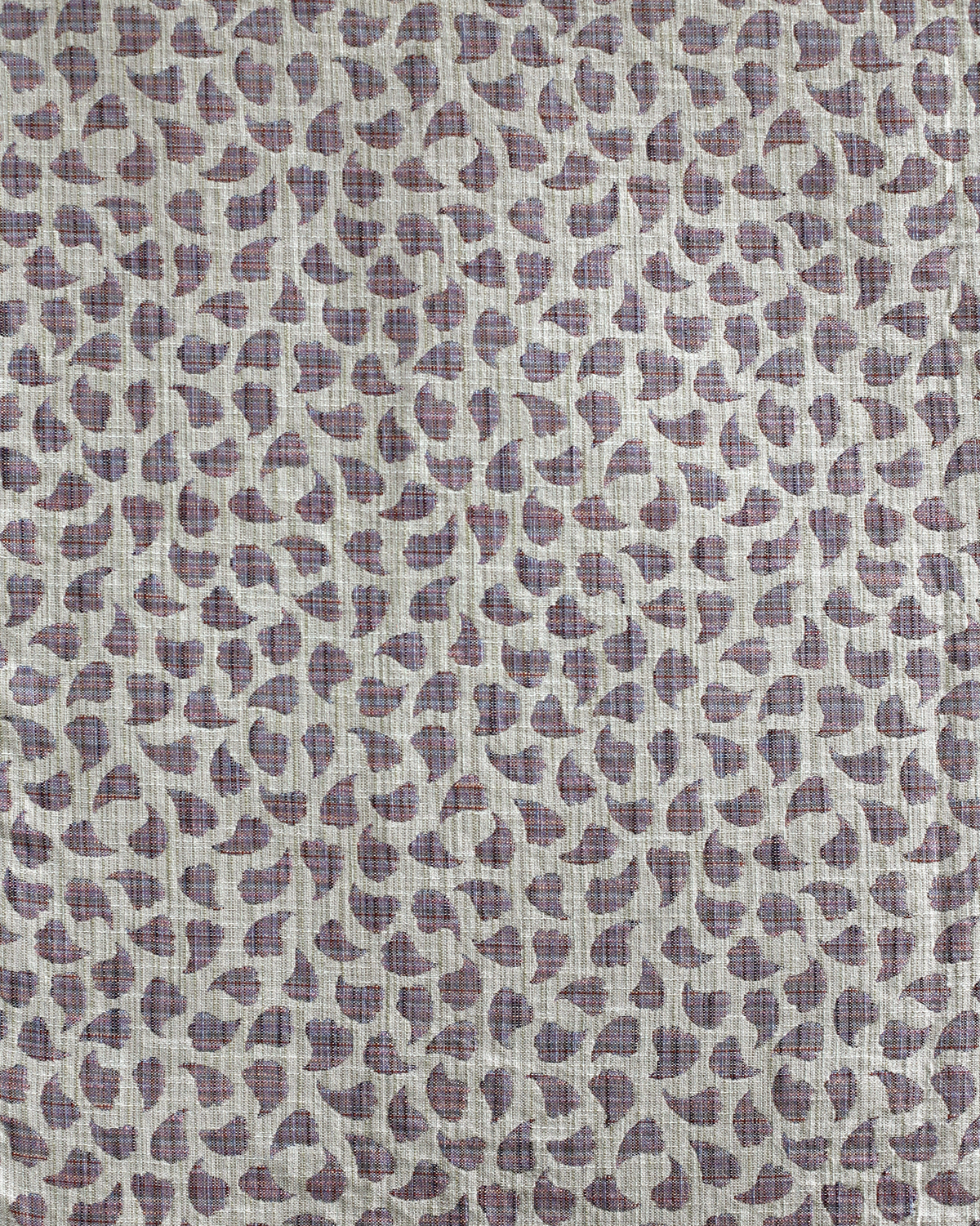 Bubbly Leaves Fabric in Multi Lilac